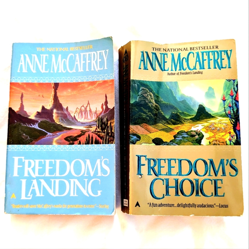 Anne McCaffrey A Freedom Novel Series Books 2 & 3